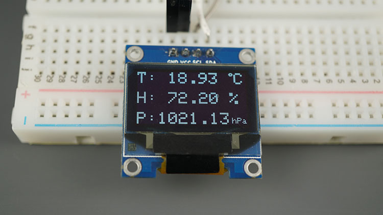 ESP8266 Client Server Communication example data exchange for sensor readings