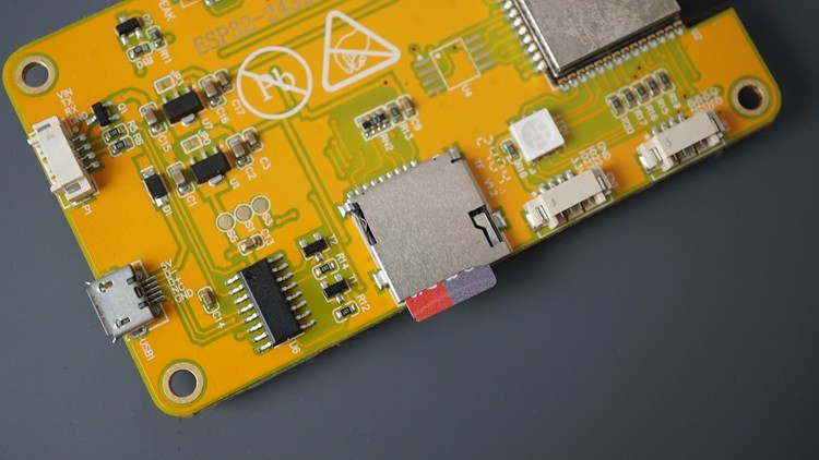 ESP32 CYD with microSD card