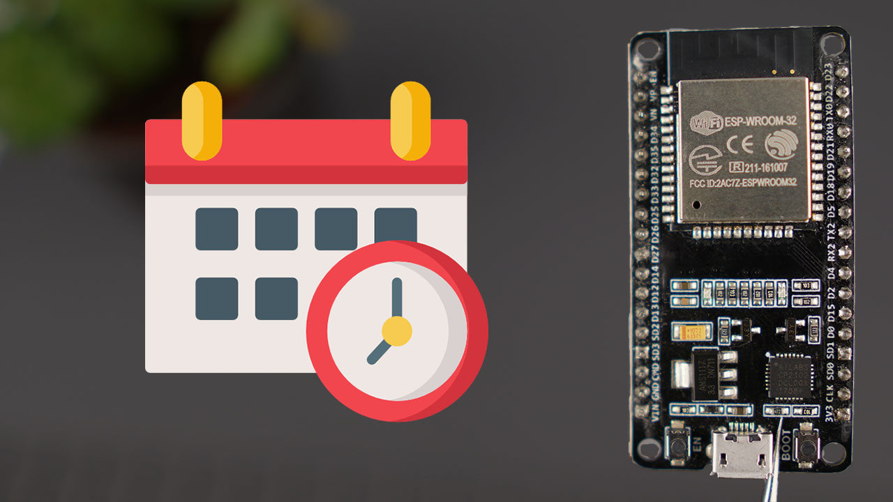 ESP32 NTP Client-Server Get Date and Time Arduino IDE