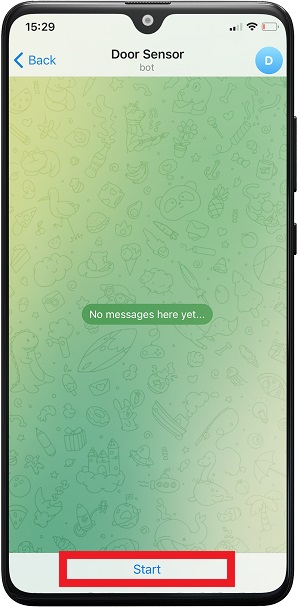 Star conversation with Telegram Bot