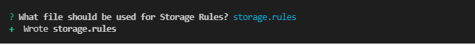 Login Firebase Account allow Firebase CLI firebase init