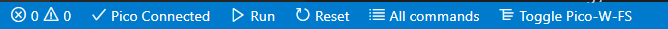 VS Code micropico extension Raspberry Pi Pico